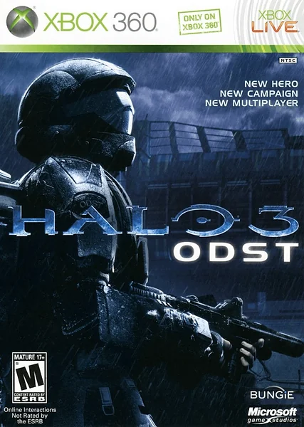 Halo 3: ODST Box Art
