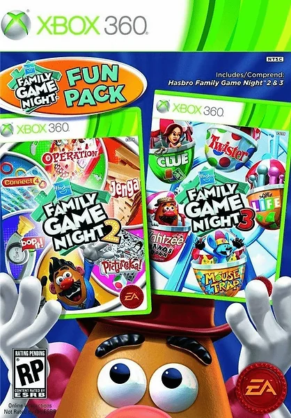 Hasbro Family Game Night: Fun Pack box art