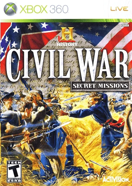 History Channel: Civil War - Secret Missions box art