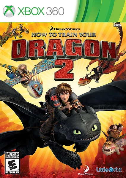 How to Train Your Dragon 2 Box Art