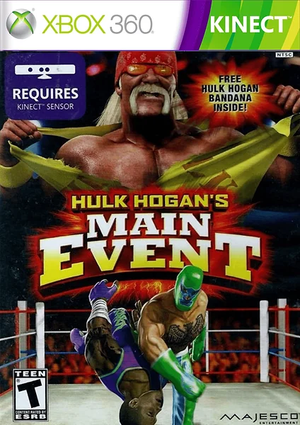 Hulk Hogan's Main Event Box Art
