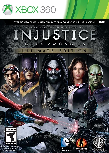 Injustice: Gods Among Us Box Art