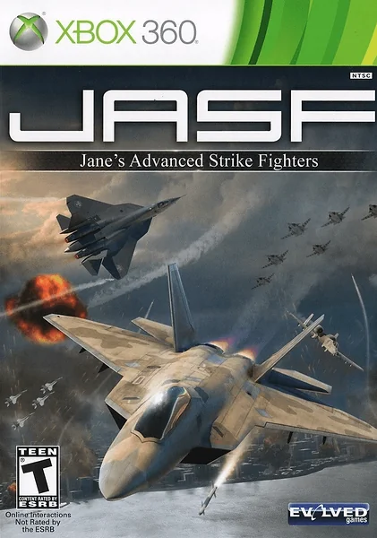JASF: Jane's Advanced Strike Fighters Box Art
