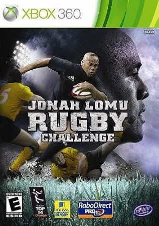 Jonah Lomu Rugby Challenge Box Art