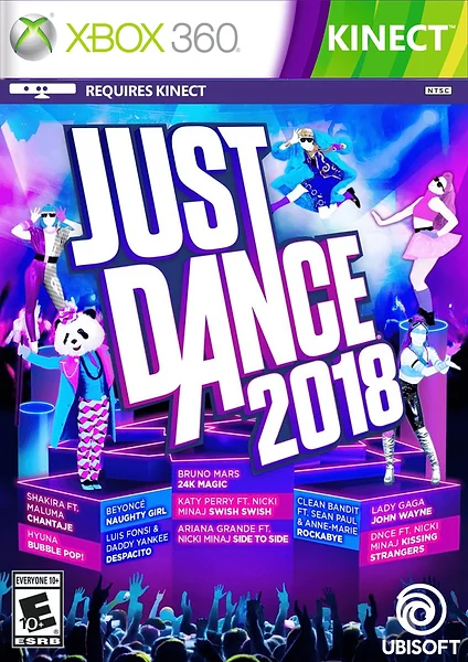 Just Dance 2018 Box Art