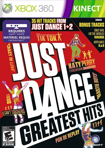 Just Dance: Greatest Hits Box Art
