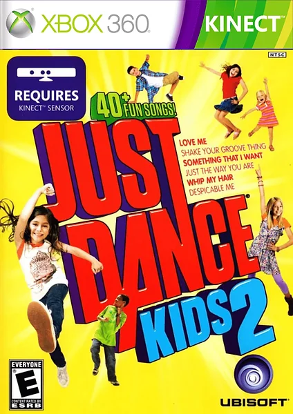 Just Dance Kids 2 Box Art