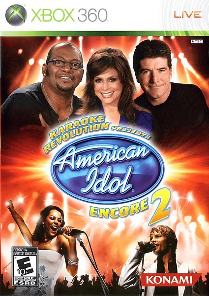Karaoke Revolution Presents American Idol: Encore 2 box art