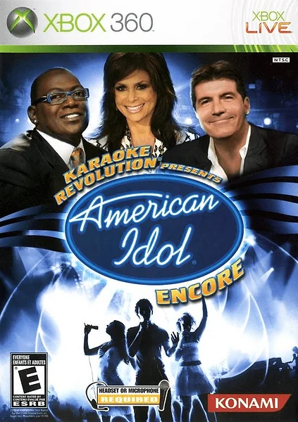 Karaoke Revolution Presents American Idol: Encore box art