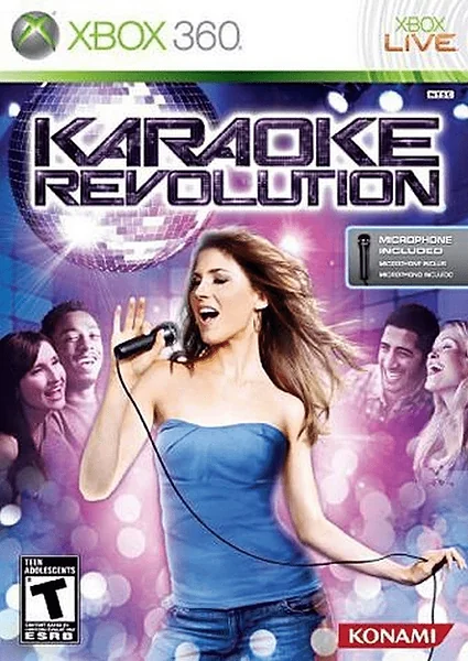 Karaoke Revolution Box Art
