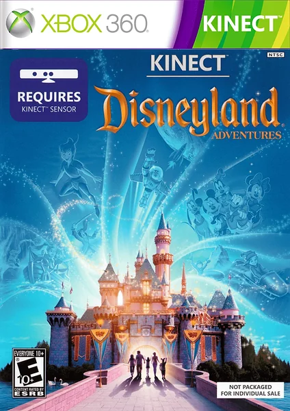Kinect Disneyland Adventures box art