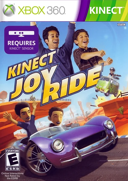 Kinect Joy Ride Box Art