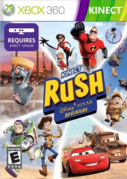 Kinect Rush: A Disney Pixar Adventure Box Art