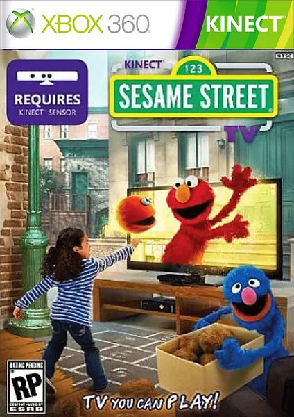 Kinect Sesame Street TV Box Art
