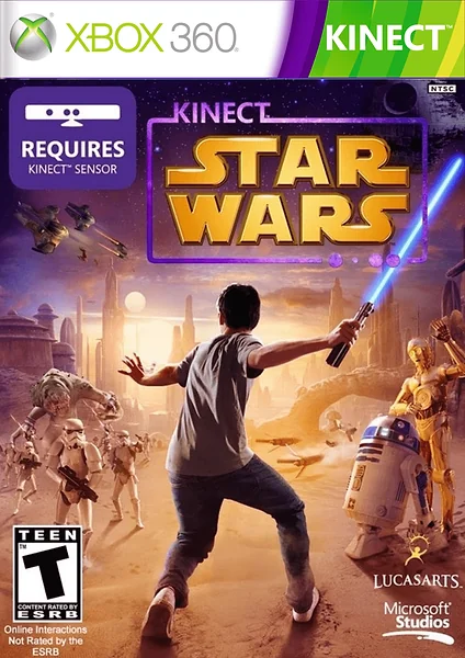 Kinect Star Wars box art