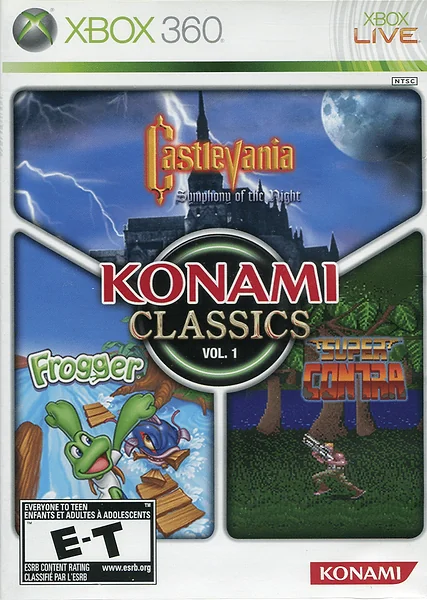 Konami Classics Vol. 1 Box Art