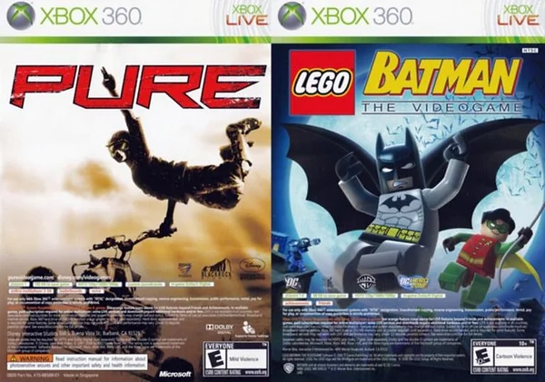 LEGO Batman + Pure Box Art