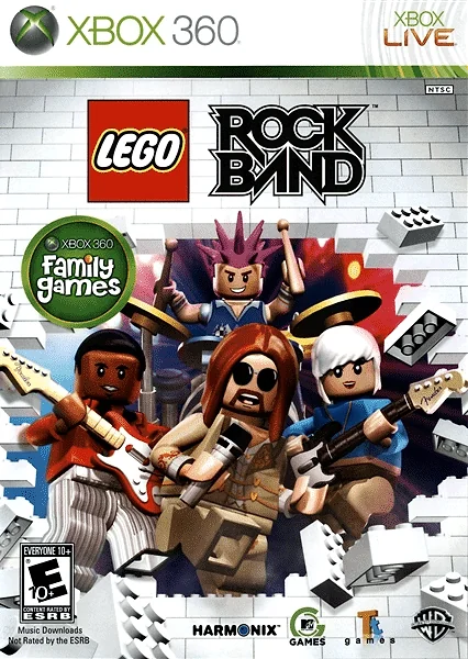 LEGO Rock Band Box Art