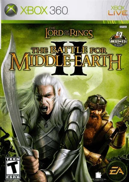Lord of the Rings: The Battle for Middle-earth II box art