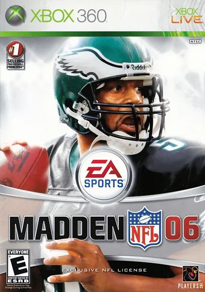 Madden NFL 06 box art