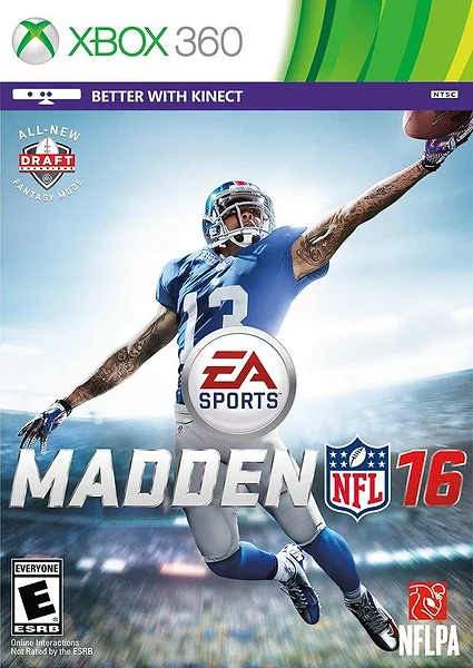 Madden NFL 16 Box Art