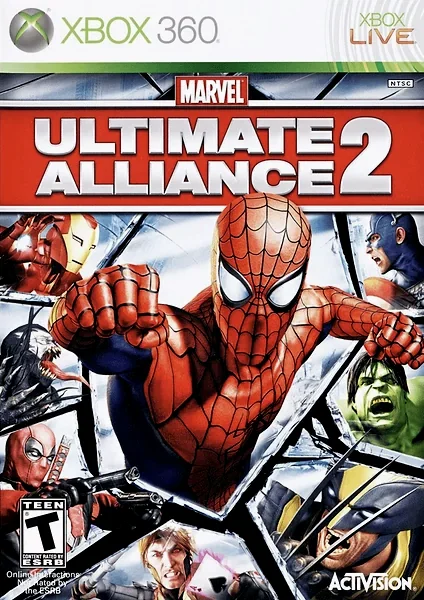 Marvel: Ultimate Alliance 2 box art