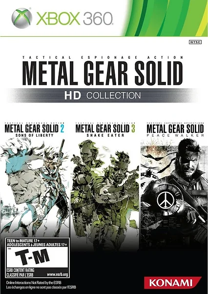 Metal Gear Solid HD Collection Box Art