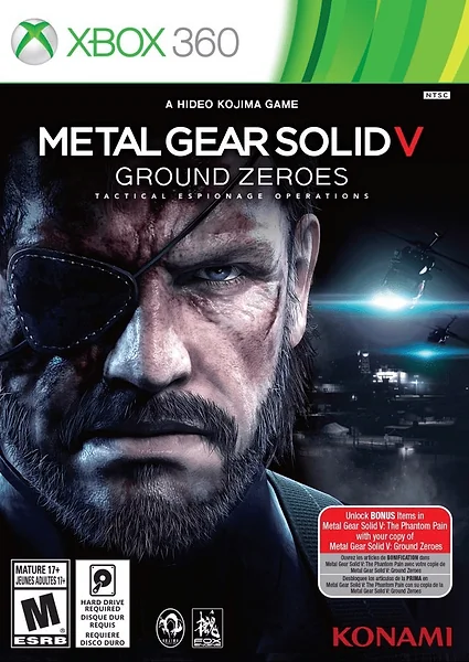 Metal Gear Solid V: Ground Zeroes Box Art