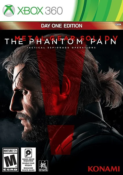 Metal Gear Solid V: The Phantom Pain box art