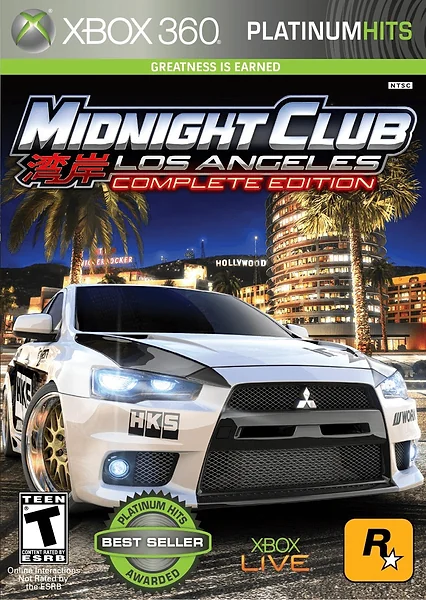 Midnight Club: Los Angeles box art
