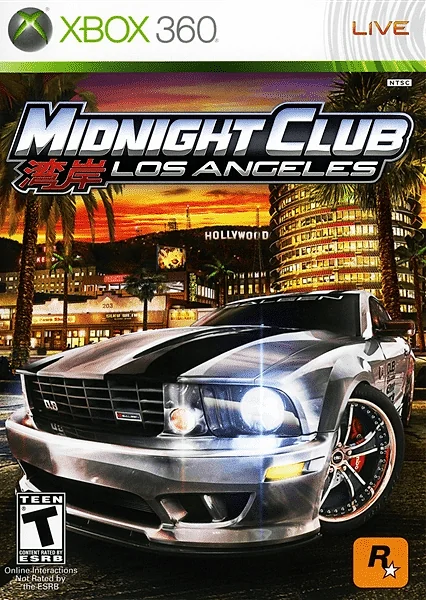 Midnight Club: Los Angeles Box Art