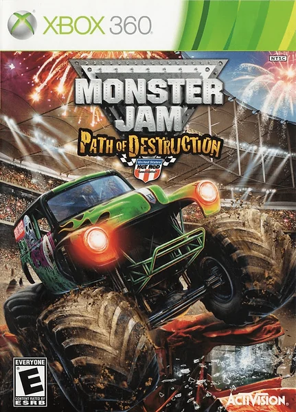 Monster Jam: Path of Destruction Box Art