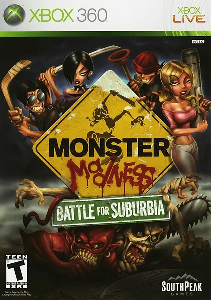 Monster Madness: Battle for Suburbia Box Art