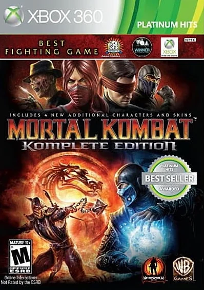 Mortal Kombat box art