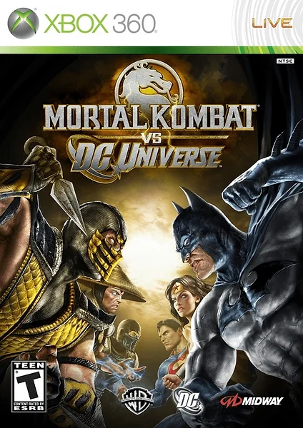 Mortal Kombat vs. DC Universe box art