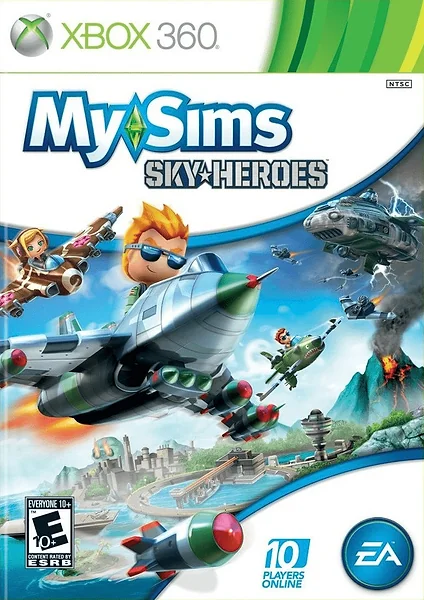 MySims SkyHeroes Box Art