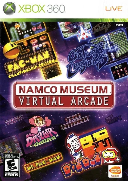 Namco Museum: Virtual Arcade box art