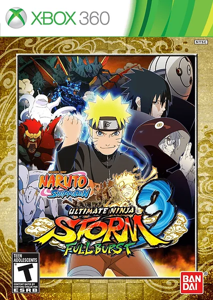 Naruto Shippuden: Ultimate Ninja Storm 3 - Full Burst box art