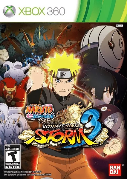 Naruto Shippuden: Ultimate Ninja Storm 3 box art