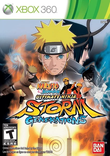 Naruto Shippuden: Ultimate Ninja Storm - Generations box art