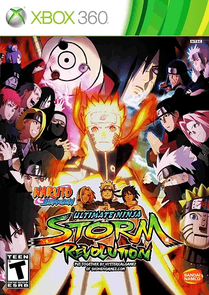 Naruto Shippuden: Ultimate Ninja Storm - Revolution box art