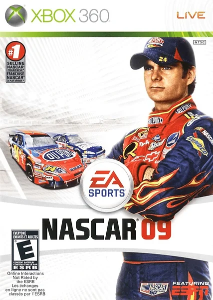 NASCAR 09 box art