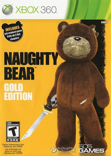 Naughty Bear box art