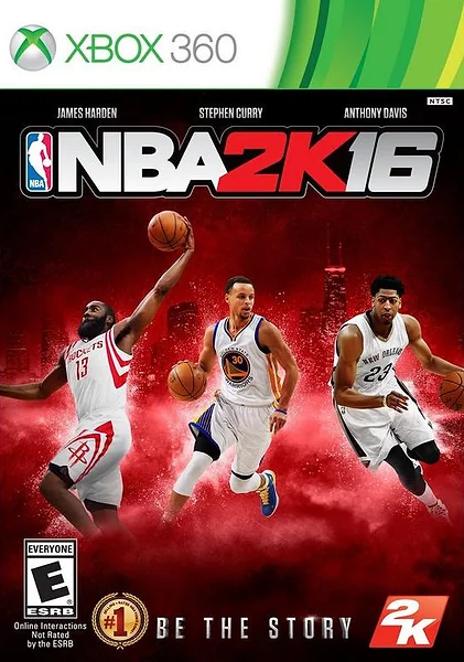 NBA 2K16 Box Art