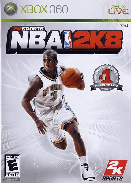 NBA 2K8 Box Art