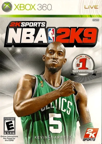 NBA 2K9 Box Art