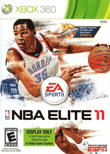 NBA Elite 11 Box Art