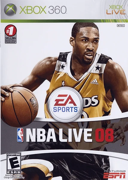 NBA Live 08 box art