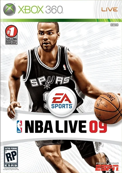 NBA Live 09 box art
