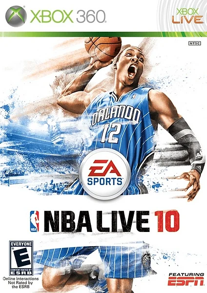 NBA Live 10 box art